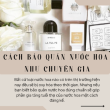 Bảo Quản Nc Hoa